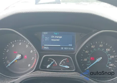 2014 Ford Focus Se из США, поврежденный, VIN 1FADP3F2XEL353154